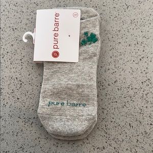 Pure Barre Sticky Socks with Clovers